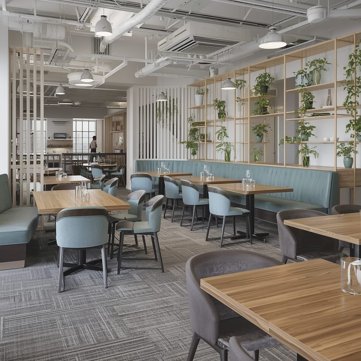 Commercial seating project